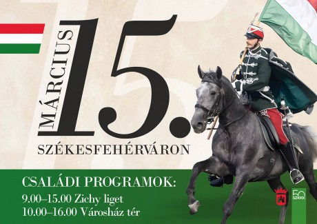 Ünnepeljünk együtt március 15-én Székesfehérváron